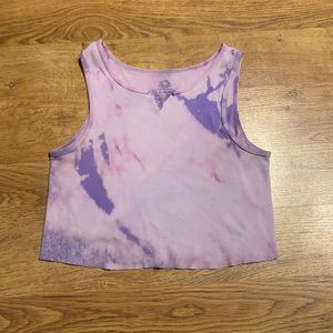 cropped fruit of the loom tank